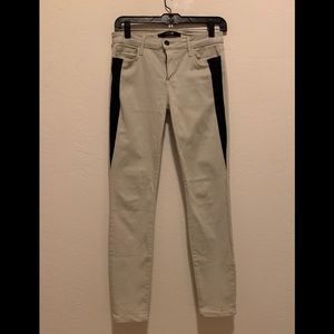 Gray Joe’s Jeans Pants w/ Trendy Black Stripes